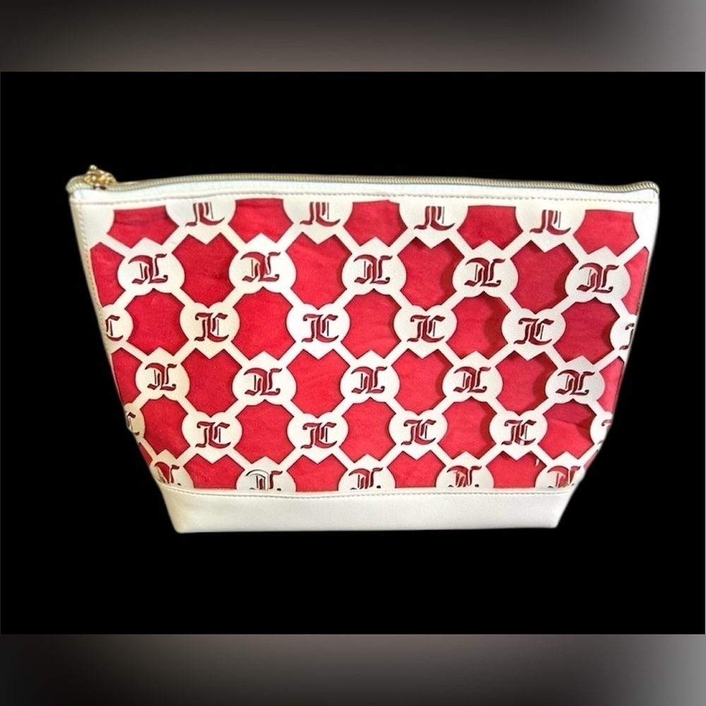 ❤️❤️JUICY COUTURE SUPER CUTE COSMETIC BAG & EMPTY TOILETRY BOTTLE❤️❤️NWT